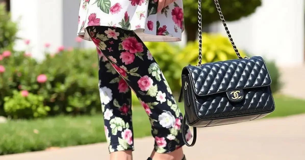 Como Usar a Estampa Floral Vintage em Looks Diários