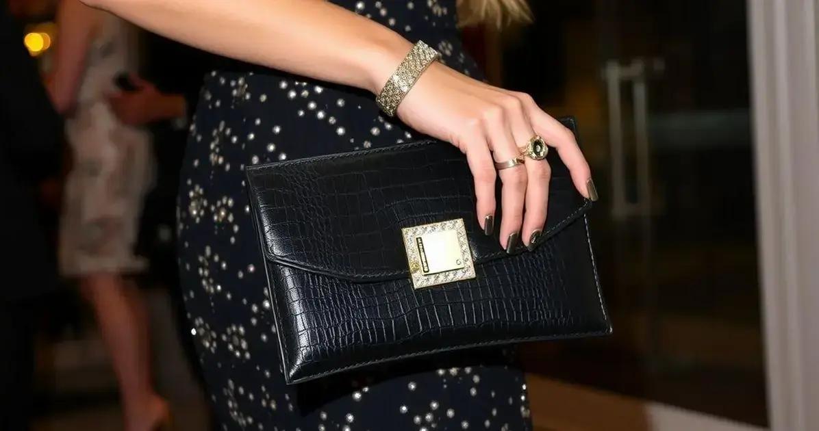 Como usar sua Clutch Jimmy Choo em diferentes ocasiões
