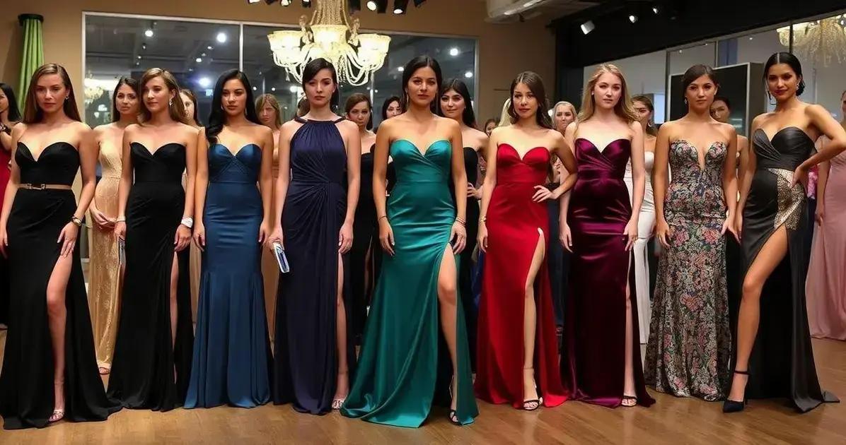 Confira estilos variados de vestido festa com fenda