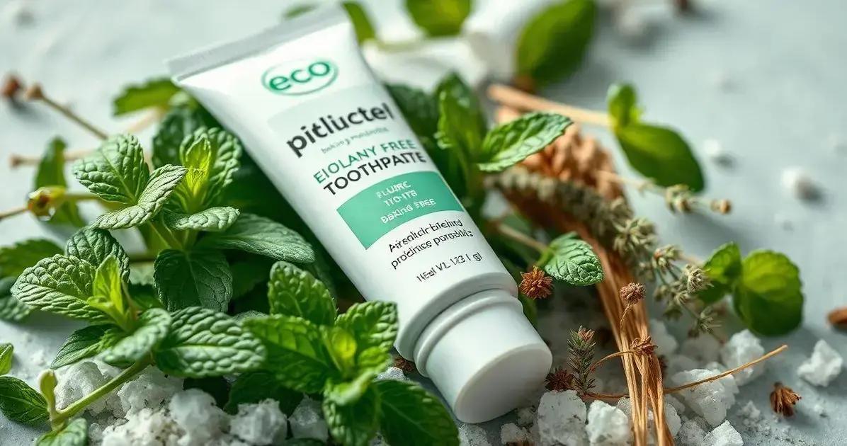 Creme Dental Sem Flúor: Alternativa Natural para Higiene Bucal