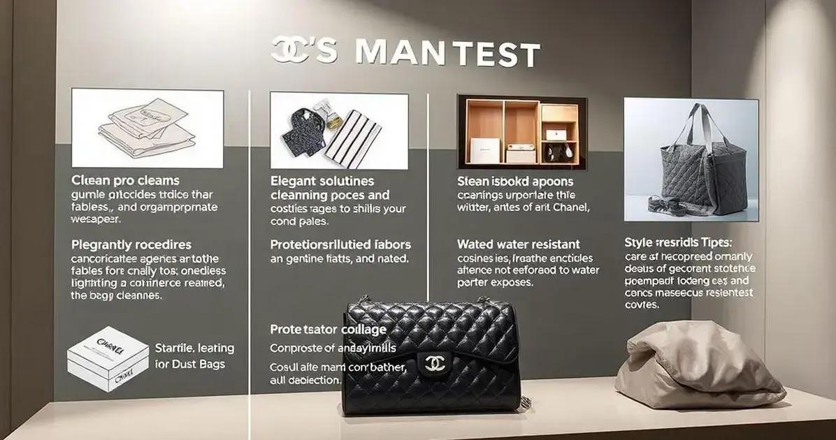 Cuidados essenciais com a sua Bolsa Chanel