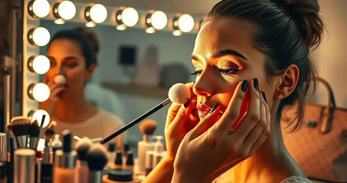 Dicas de aplicação do pó iluminador para um resultado profissional