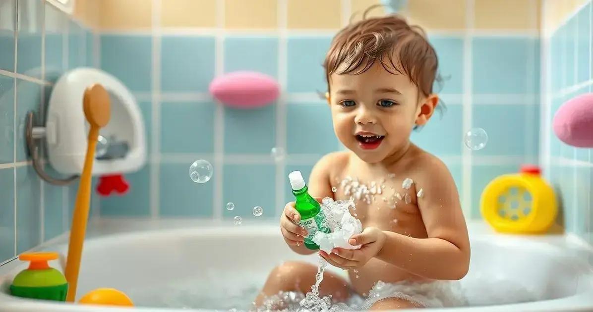 Dicas de uso do sabonete líquido infantil
