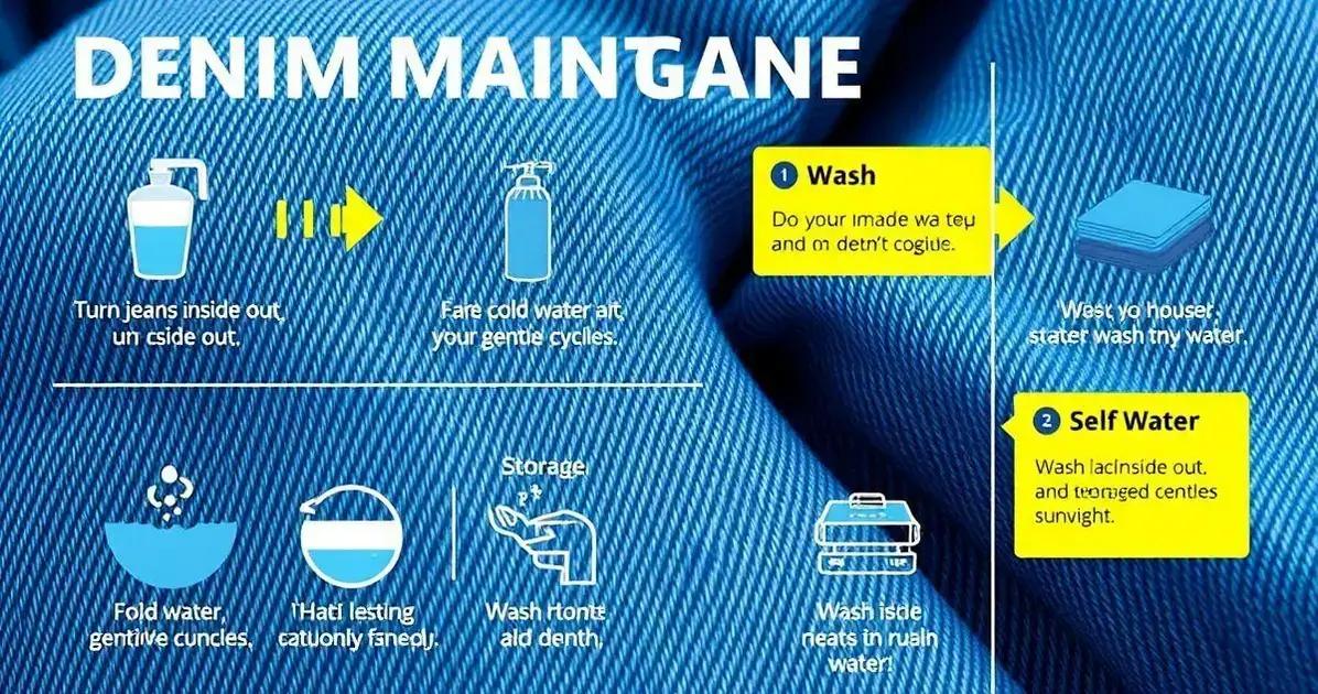 Dicas para cuidar do seu tecido denim
