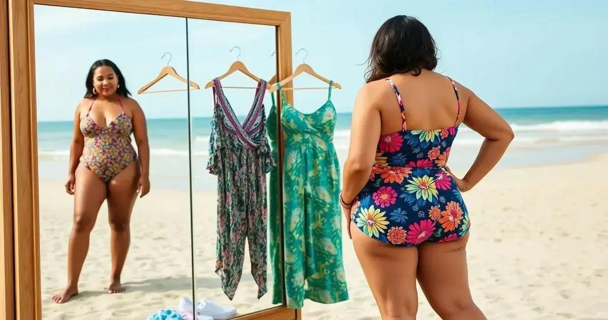 Dicas para Escolher o Look Praia Plus Size Ideal