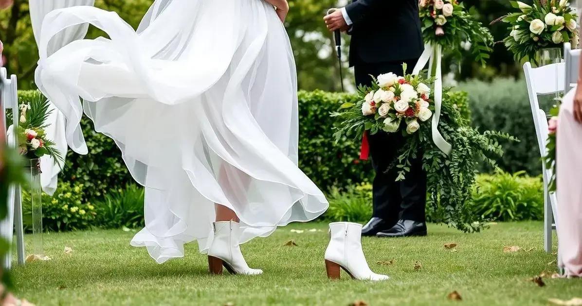 Dicas para escolher o vestido de noiva perfeito para o campo