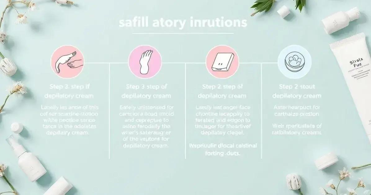 Dicas para usar creme depilatório com segurança