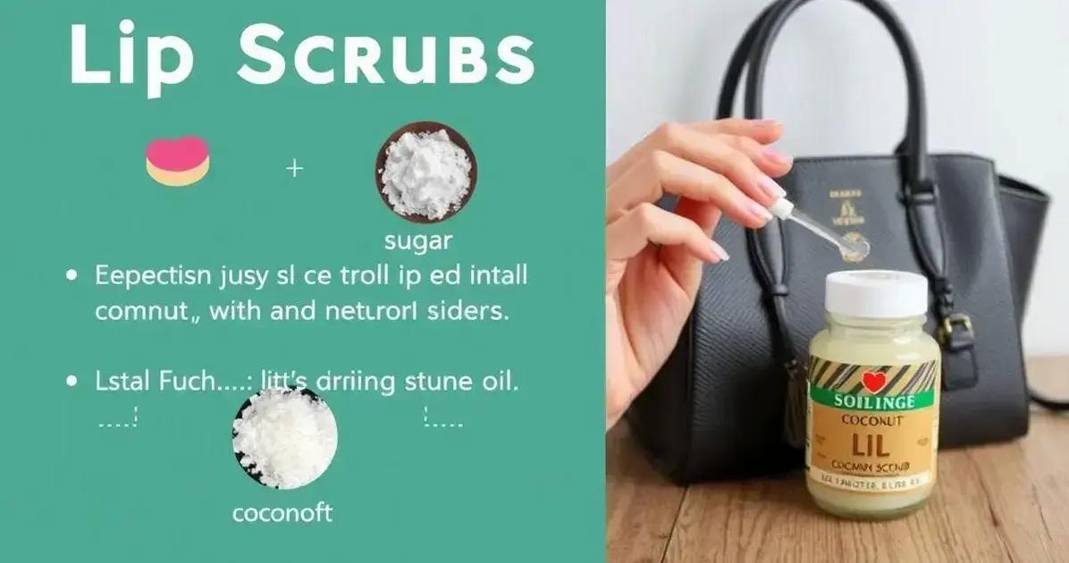 Dicas para usar esfoliante labial caseiro