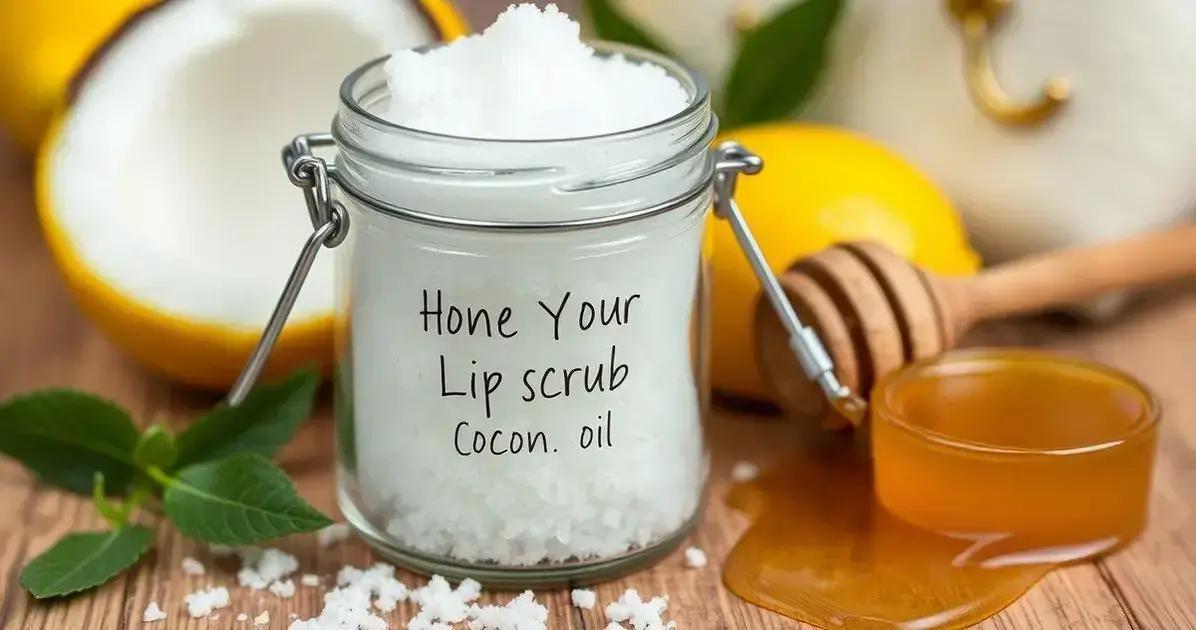 Esfoliante Labial Caseiro: Lábios Macios e Renovados