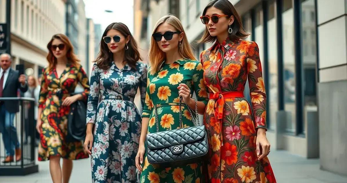 Estampa Floral Vintage e Moda: Tendências atuais