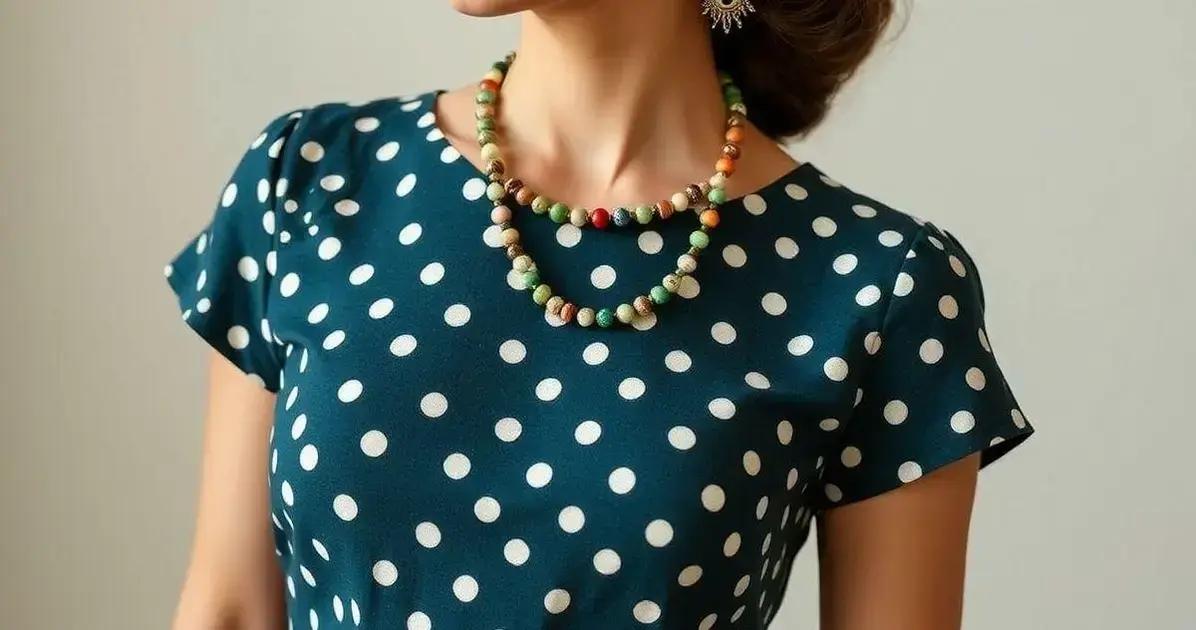 Estampa Poá Vintage: As Bolinhas Clássicas do Guarda-Roupa Retrô