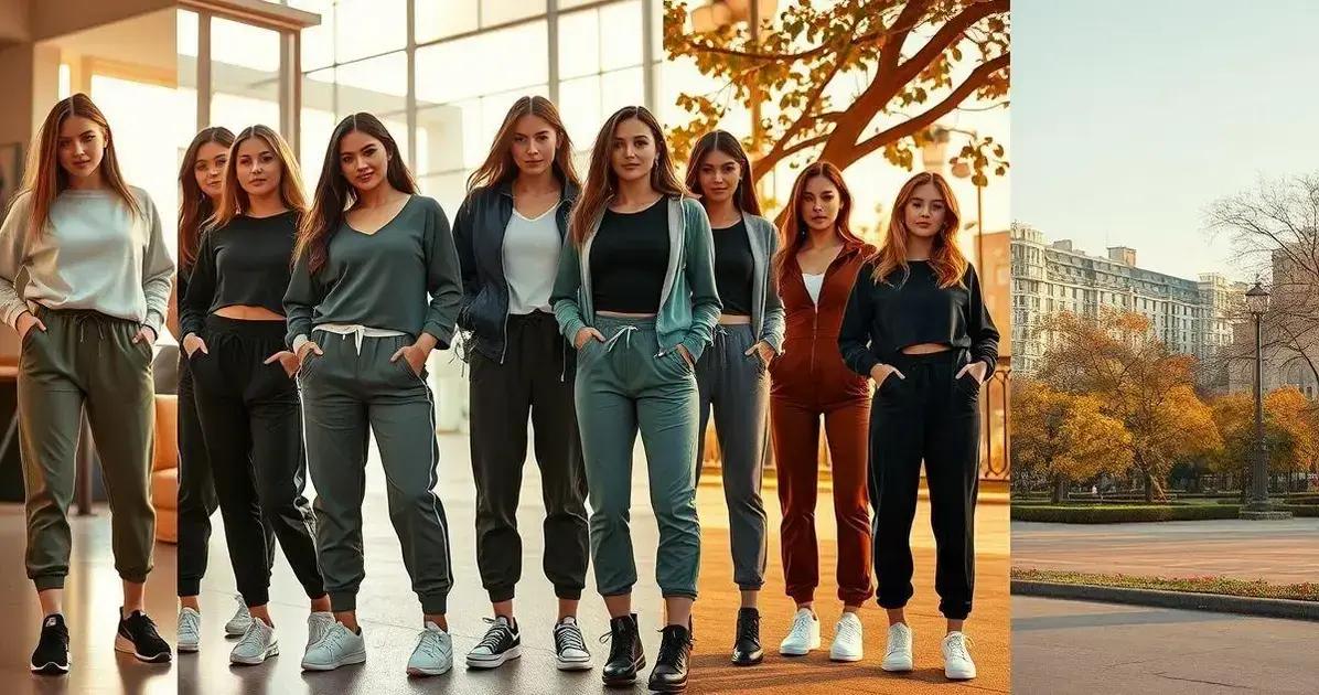 Estilos de calça jogger para diferentes ocasiões