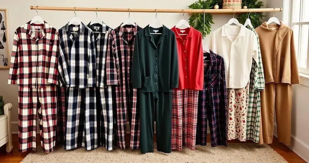 Estilos populares de pijamas de inverno para você experimentar