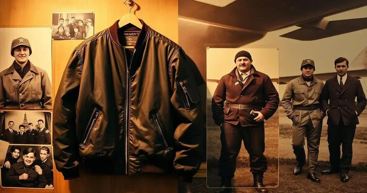 História da Jaqueta Bomber