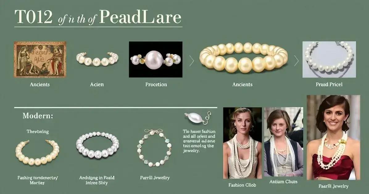 História da Pulseira de Pérolas