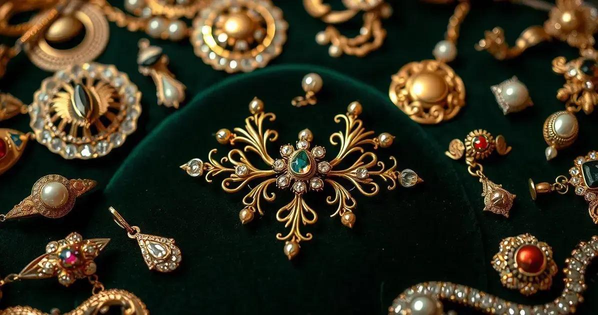 História do broche de ouro