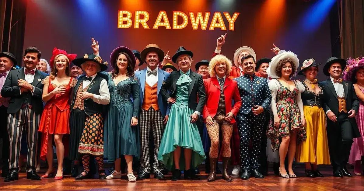História dos Figurinos Musicais na Broadway