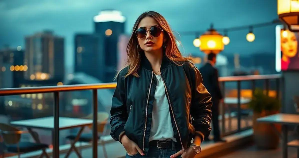 Jaqueta Bomber: O Toque Esportivo que Ganha as Ruas