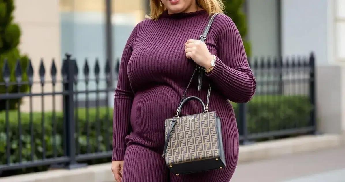 Malha Canelada Plus Size: Conforto e Estilo em Uma Só Peça