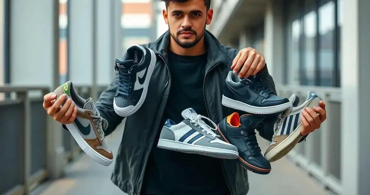 Melhores opções de tênis casual masculino