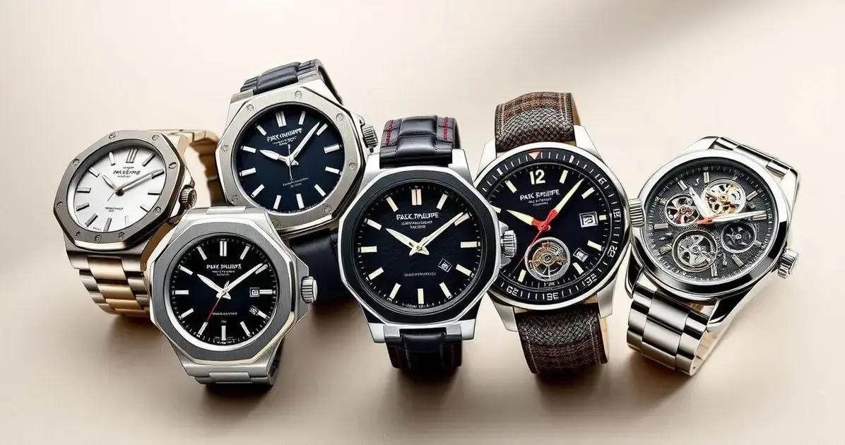 Modelos icônicos da Patek Philippe