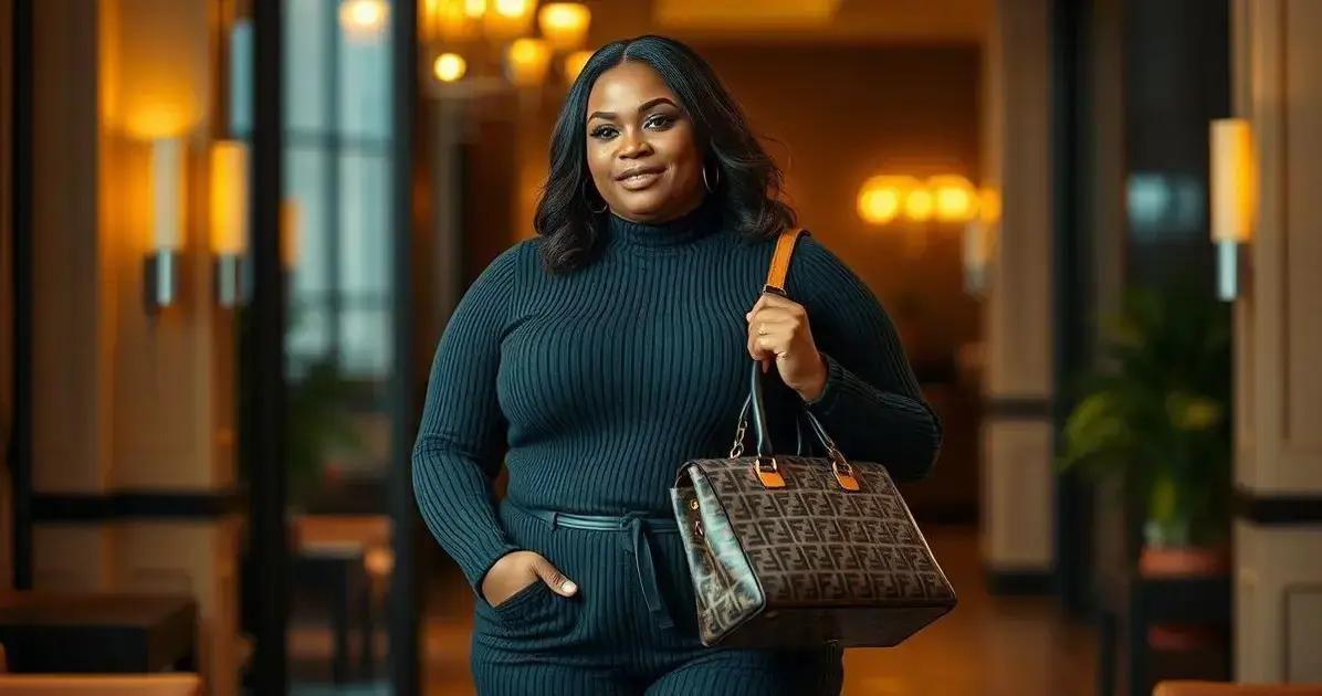 O que é malha canelada plus size?