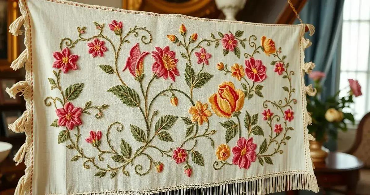 O que é o Bordado Vintage?