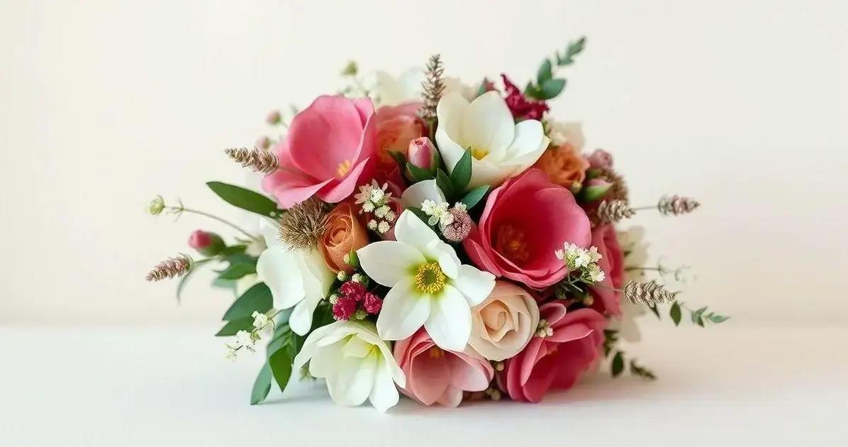 O que é um bouquet minimalista?
