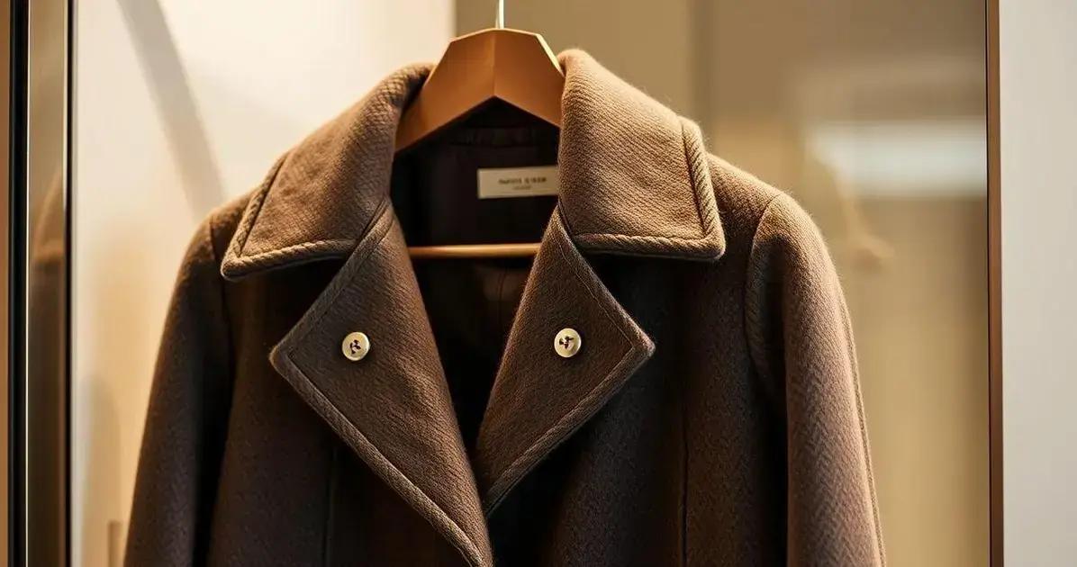 O que é um casaco cashmere?