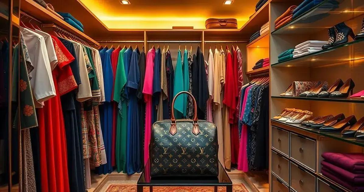 O que é um closet fashionista?
