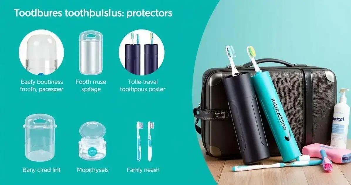 O que é um protetor de escova dental?