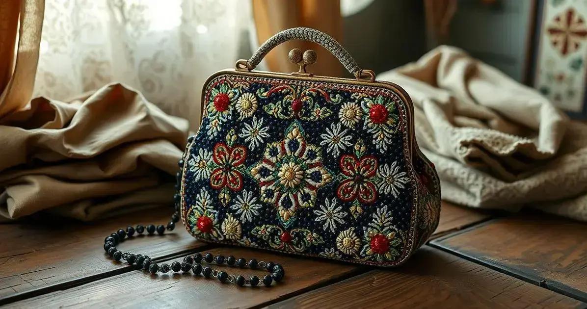O que é uma bolsa de contas vintage?