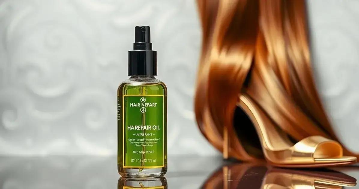 Óleo Reparador Capilar: Brilho e Proteção Contra o Frizz