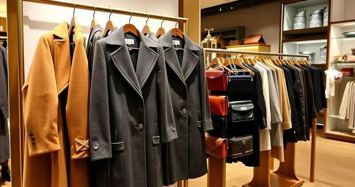 Onde comprar casaco cashmere e carteiras femininas