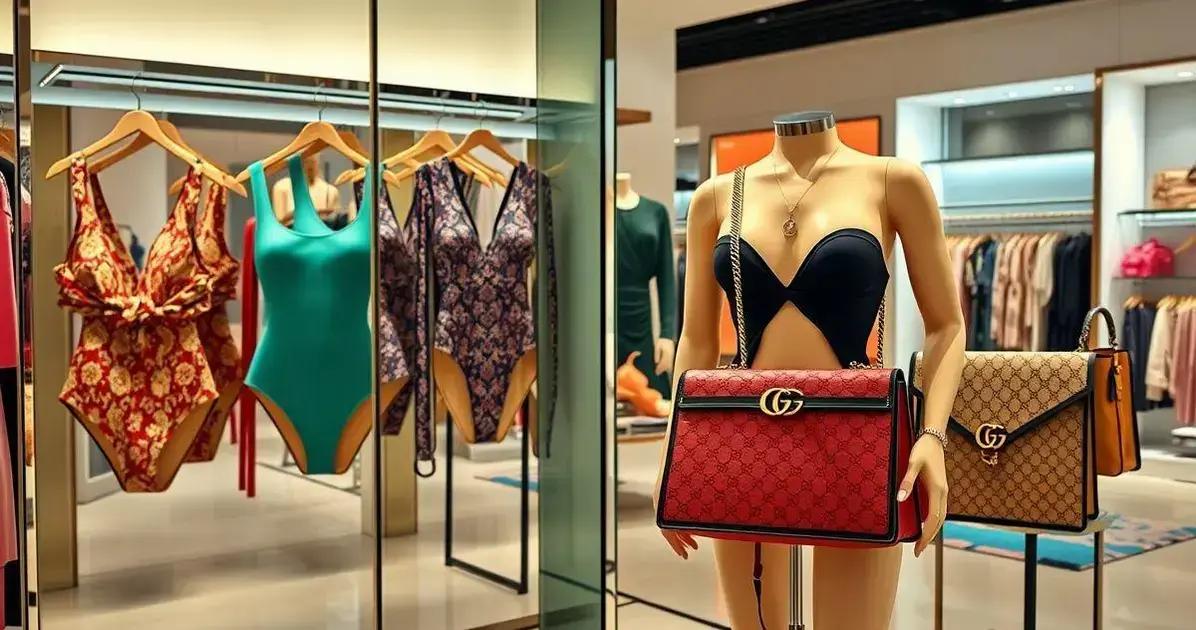 Onde Comprar Maiô Recorte e Bolsa Gucci Feminina