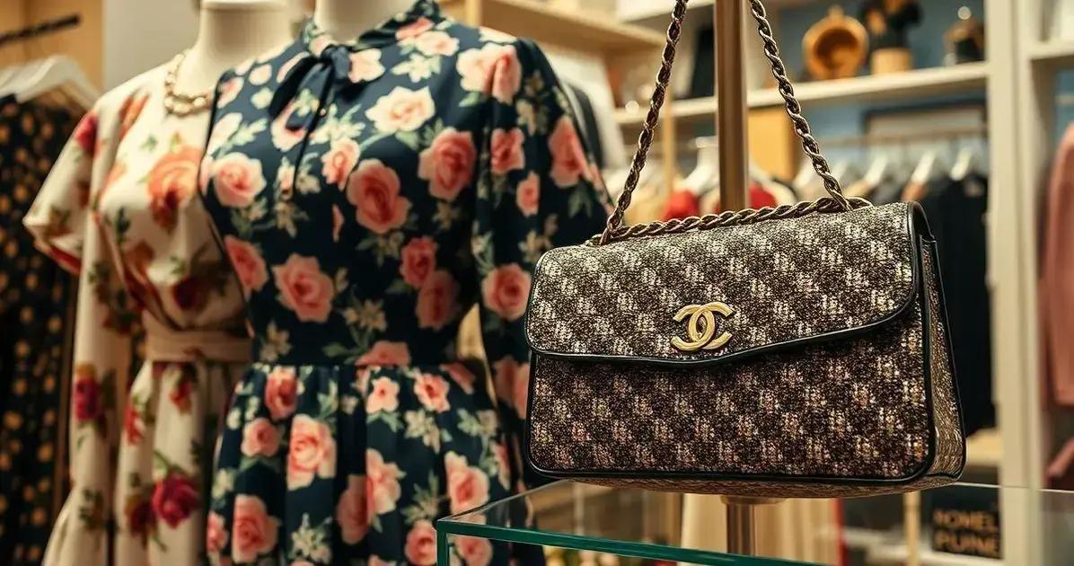 Onde Comprar Peças com Estampa Floral Vintage e Bolsa Chanel Shinny