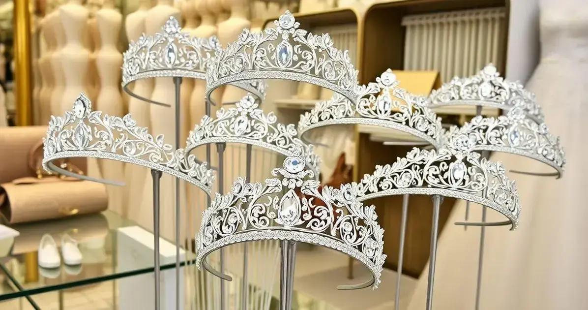 Onde comprar tiara de cristal: opções de lojas