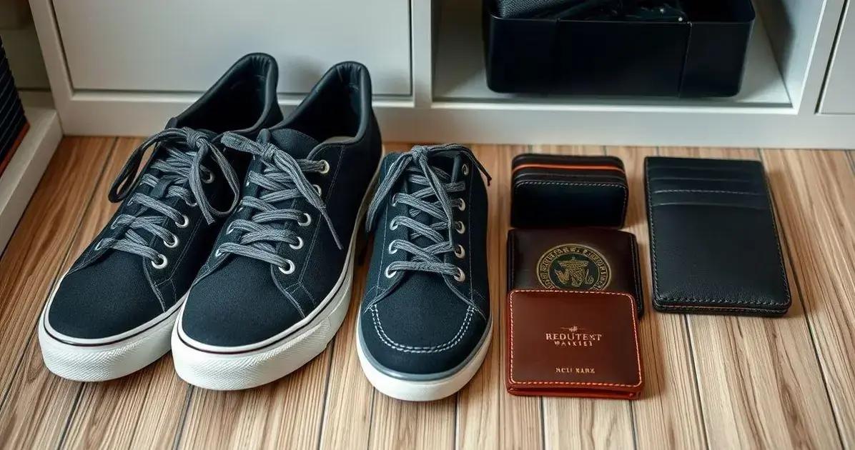 Os cuidados essenciais para manter seu tênis casual masculino e carteiras réplicas