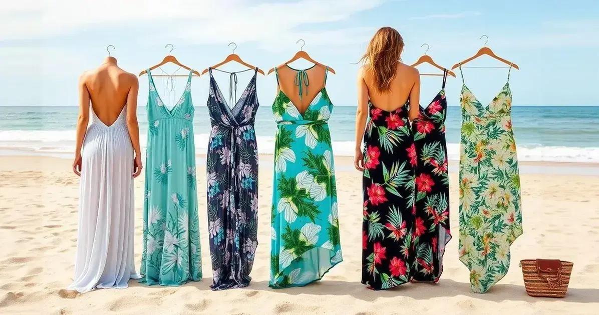 Os diferentes estilos de vestido de praia