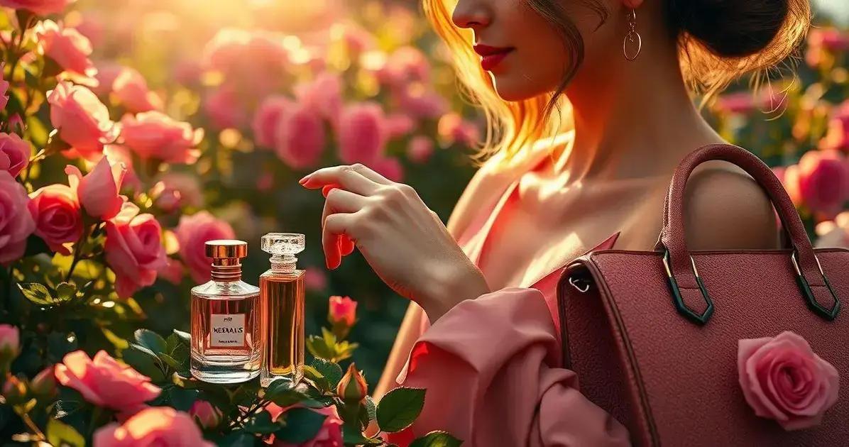 Os segredos para a fixação do perfume rosas