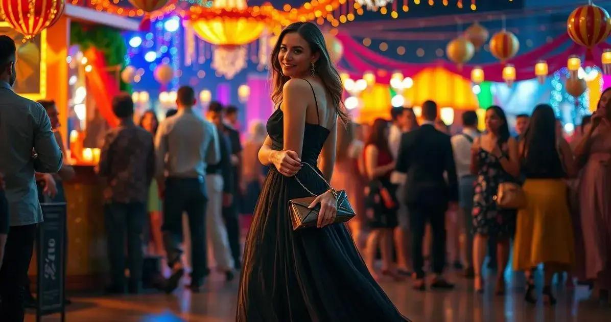 Por que escolher a saia longa para festas?