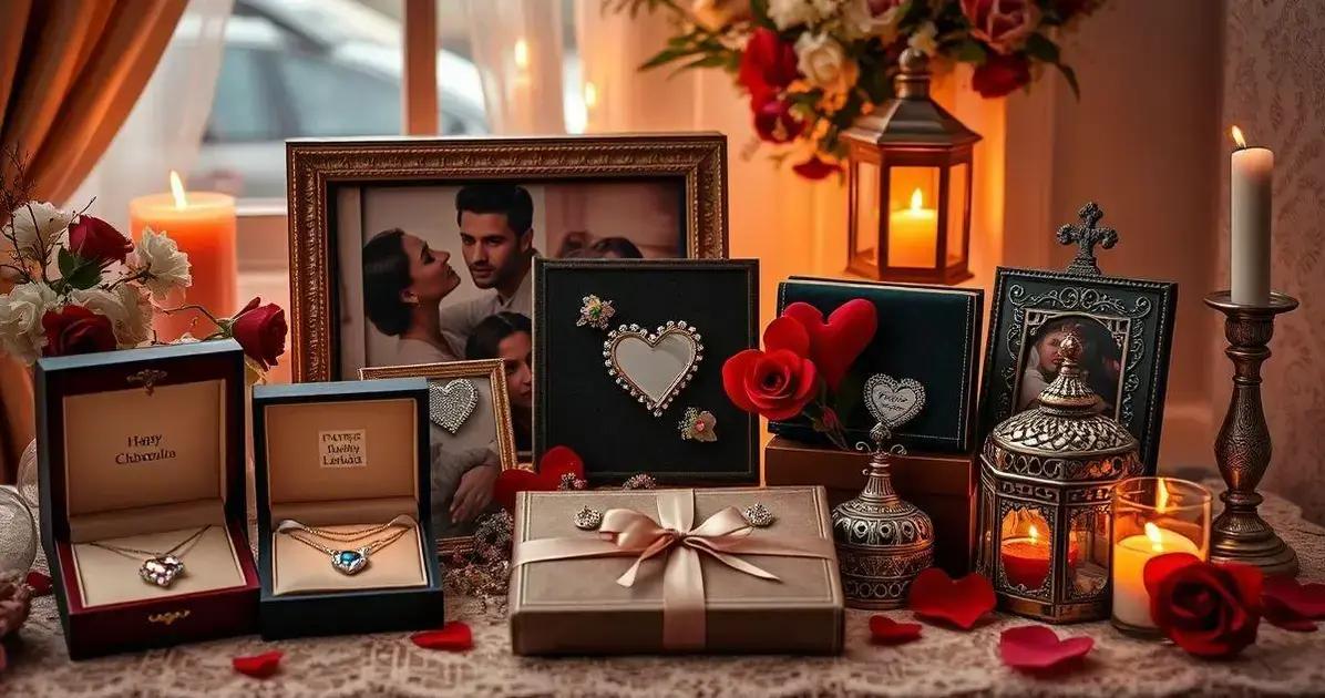 Presentes personalizados para o dia dos namorados