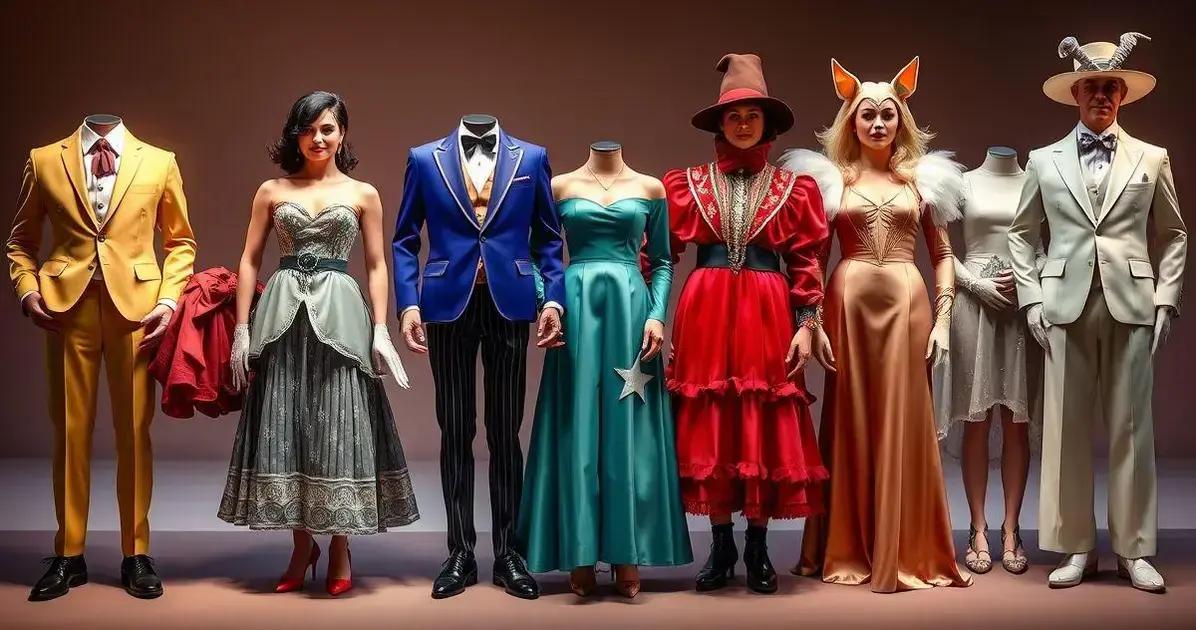 Principais Estilos de Figurinos