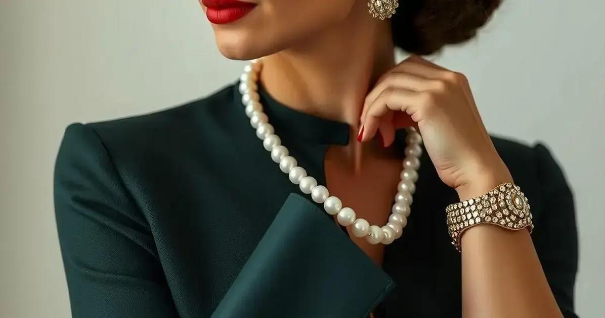 Pulseira de Pérolas: O Charme Clássico que Transcende Décadas