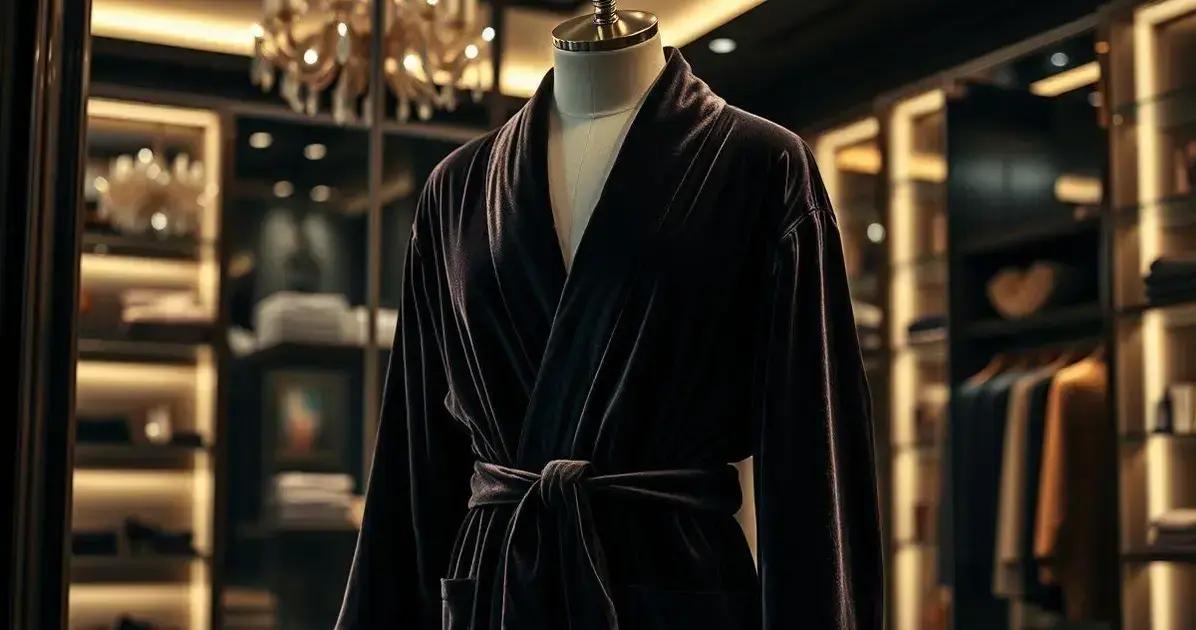 Robe de Veludo: Aconchego e Sofisticação na Moda Íntima