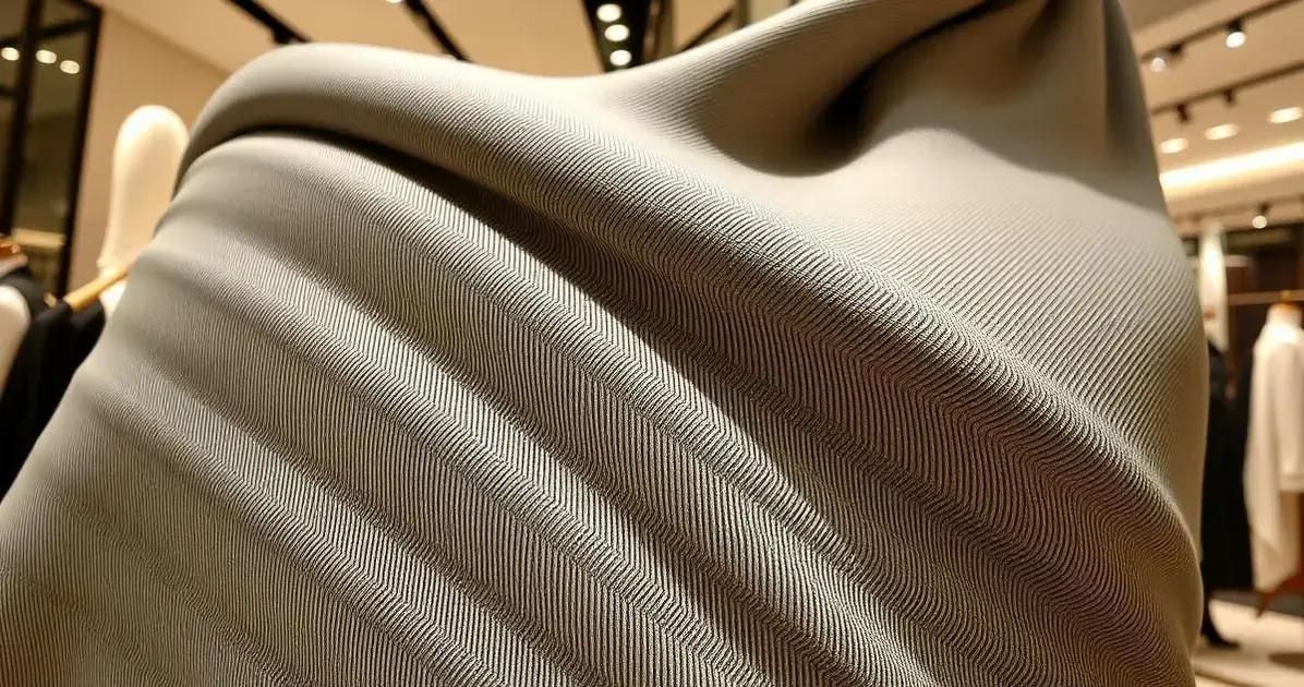Tecido Twill: Resistência e Textura no Vestuário