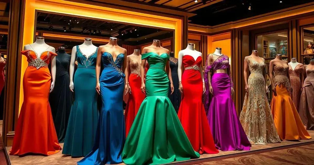 Tendências 2023 em vestidos de gala