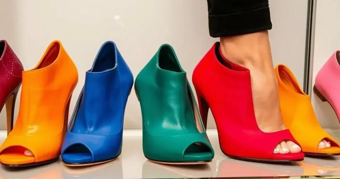 Tendências atuais em sapatos peep toe e o cinto armani exchange preto