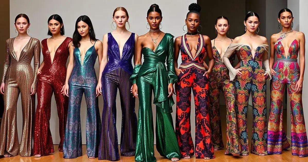 Tendências de Moda para Macacão Festa com Brilho 2023