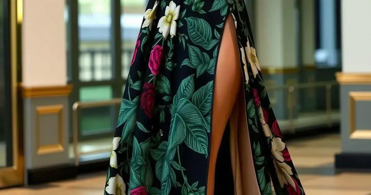 Tendências de vestido festa com fenda para 2023